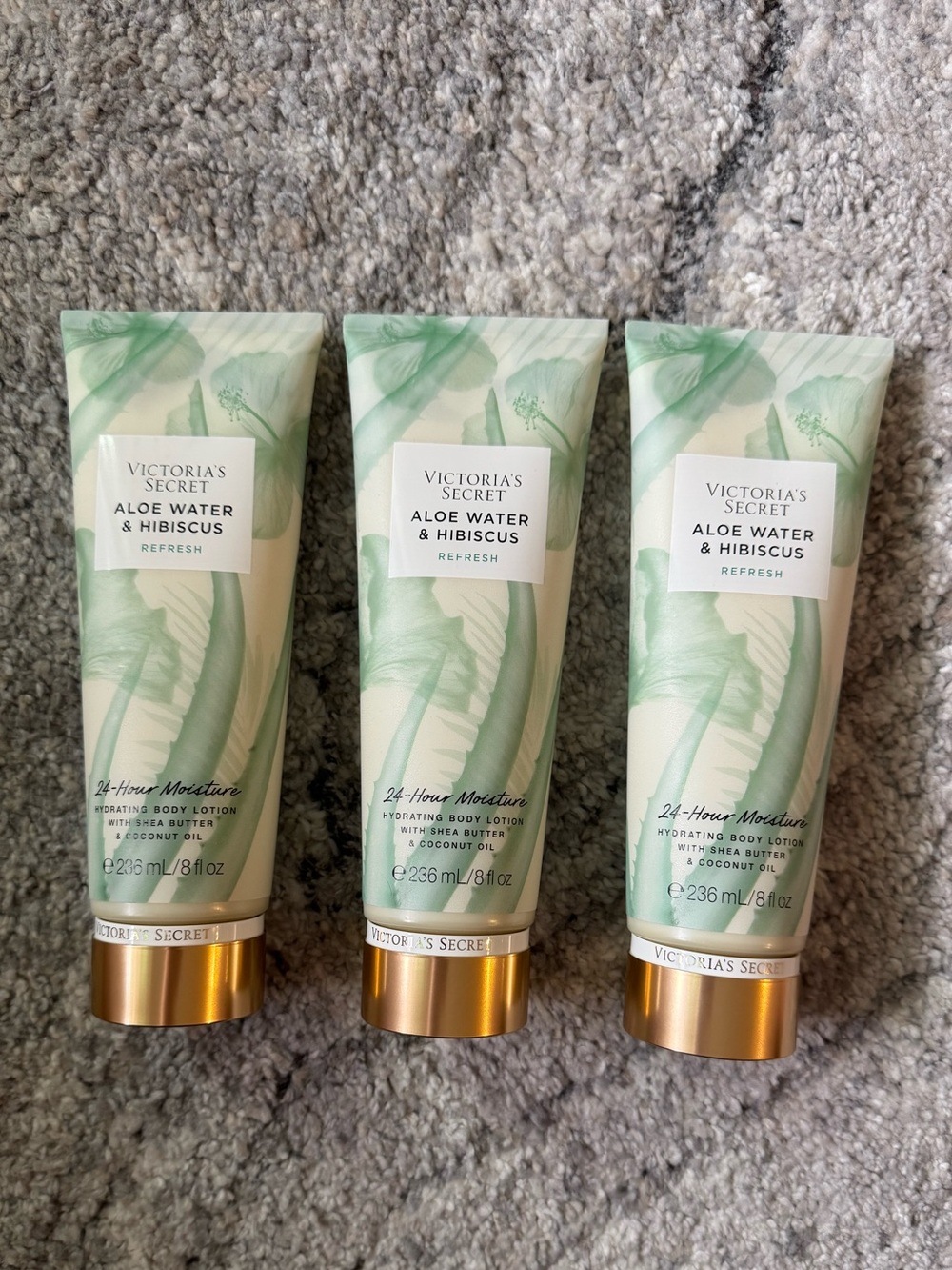 Victoria Secret- aloe water & hibiscus fragrance lotion